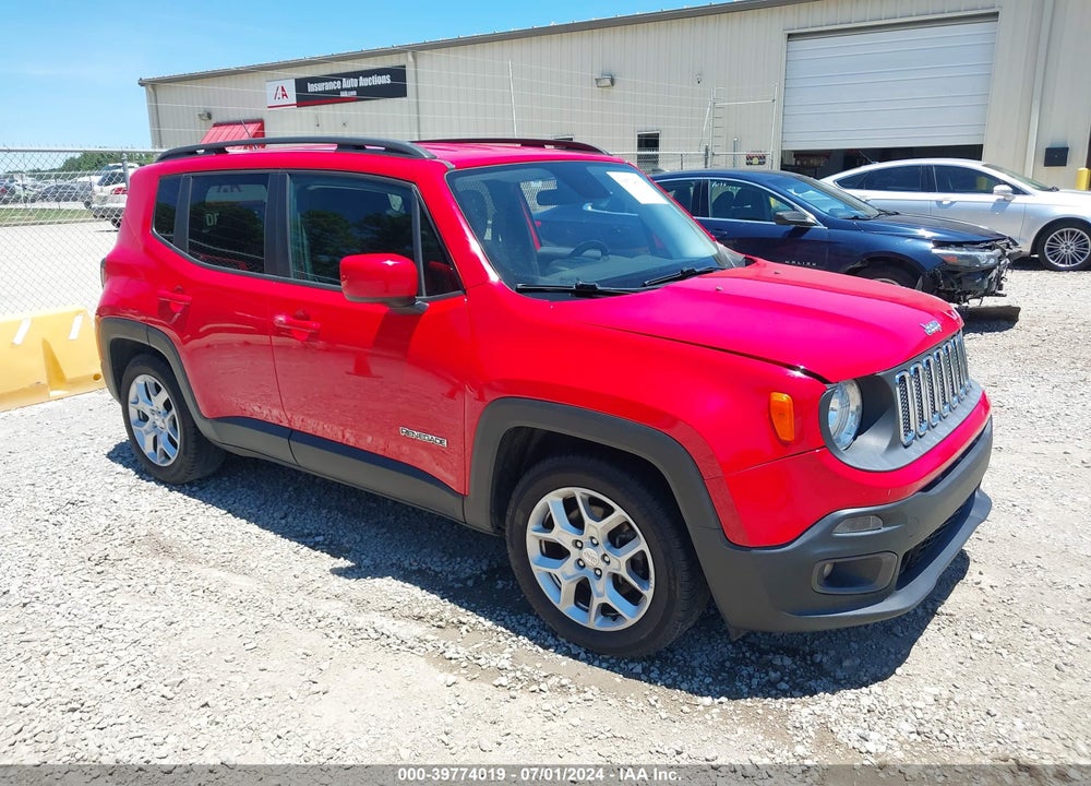 2016 JEEP RENEGADE LATITUDE VIN: ZACCJABT3GPC51395