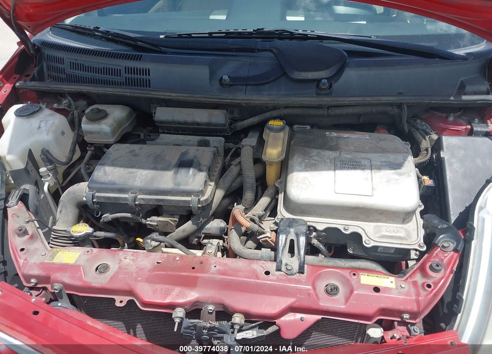 2008 TOYOTA PRIUS VIN: JTDKB20U083363281