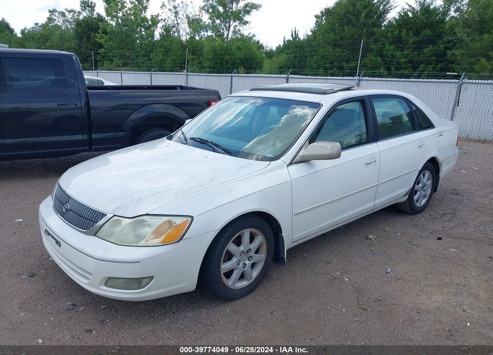 2002 TOYOTA AVALON XLS VIN: 4T1BF28B62U250200