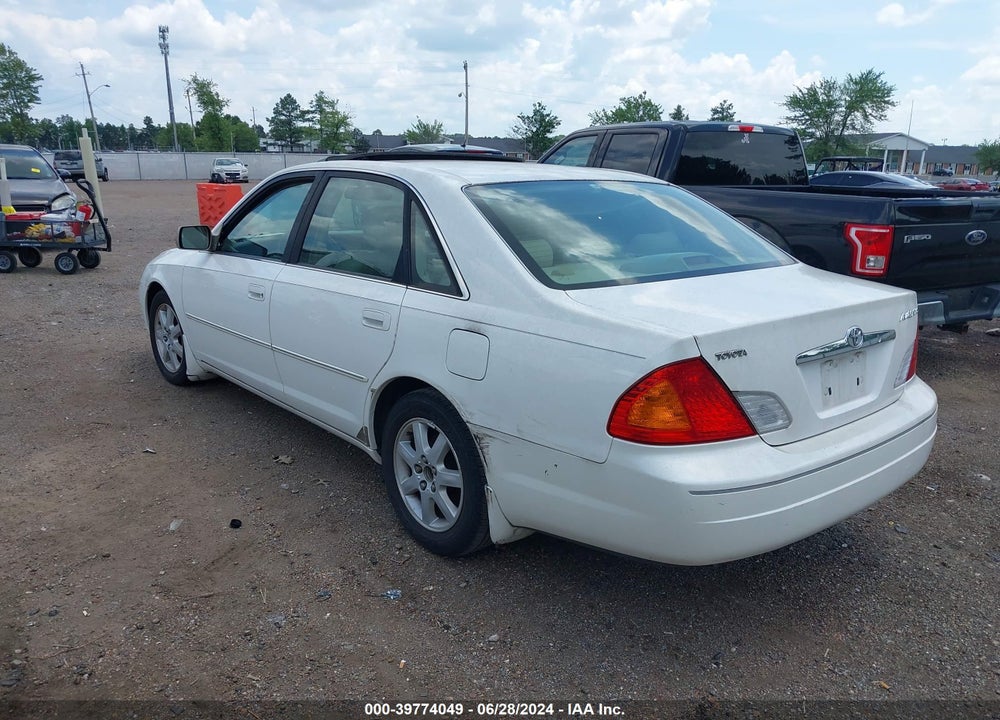 2002 TOYOTA AVALON XLS VIN: 4T1BF28B62U250200