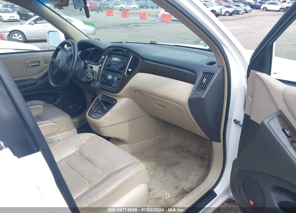 2001 TOYOTA HIGHLANDER V6 VIN: JTEGF21A110010548