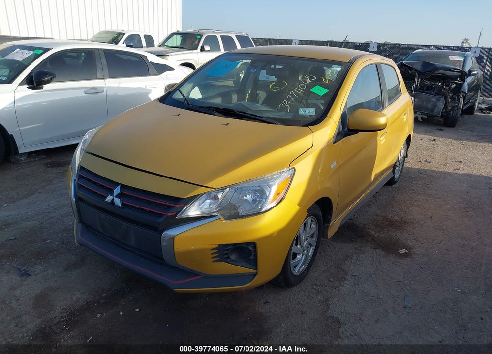 2021 MITSUBISHI MIRAGE CARBONITE EDITION/ES/LE VIN: ML32AUHJ7MH004020