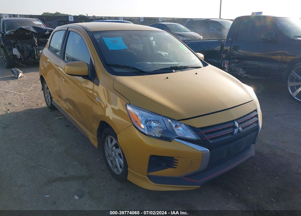 2021 MITSUBISHI MIRAGE CARBONITE EDITION/ES/LE VIN: ML32AUHJ7MH004020