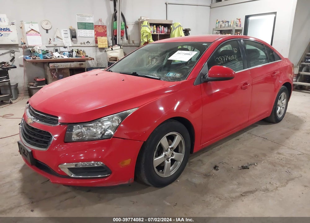 2015 CHEVROLET CRUZE 1LT AUTO VIN: 1G1PC5SB5F7274871