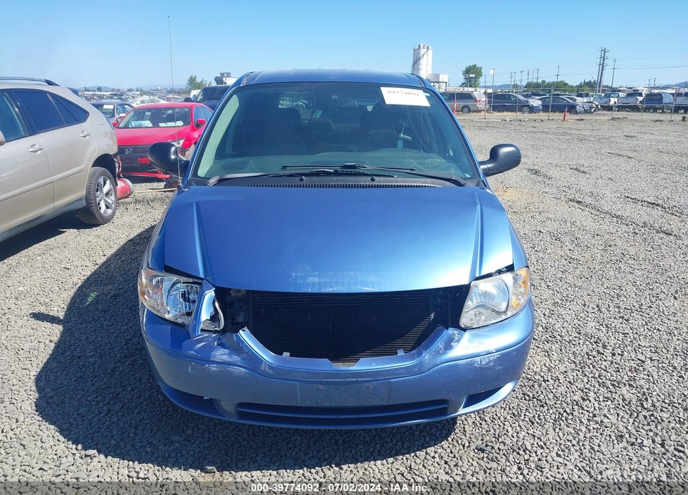 2007 DODGE CARAVAN SXT VIN: 1D4GP45R77B183309