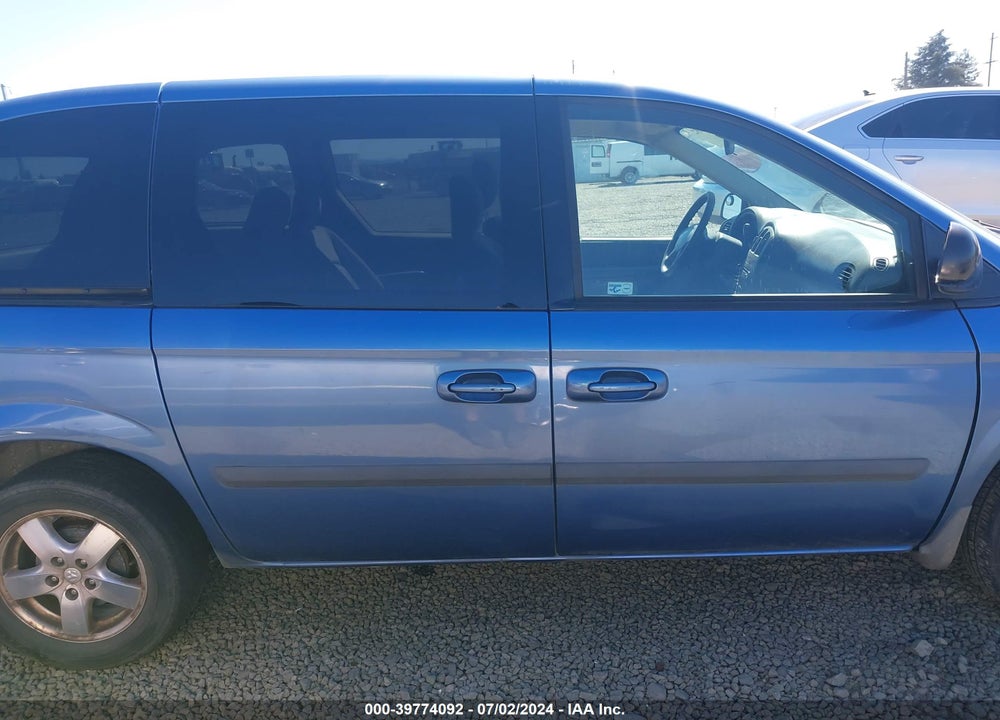 2007 DODGE CARAVAN SXT VIN: 1D4GP45R77B183309
