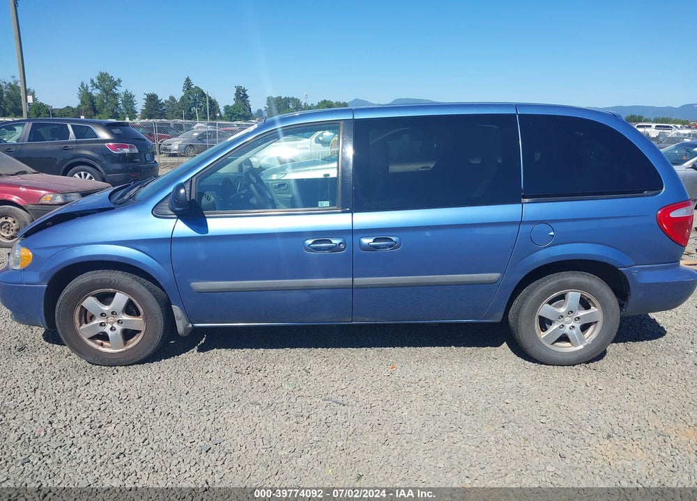 2007 DODGE CARAVAN SXT VIN: 1D4GP45R77B183309