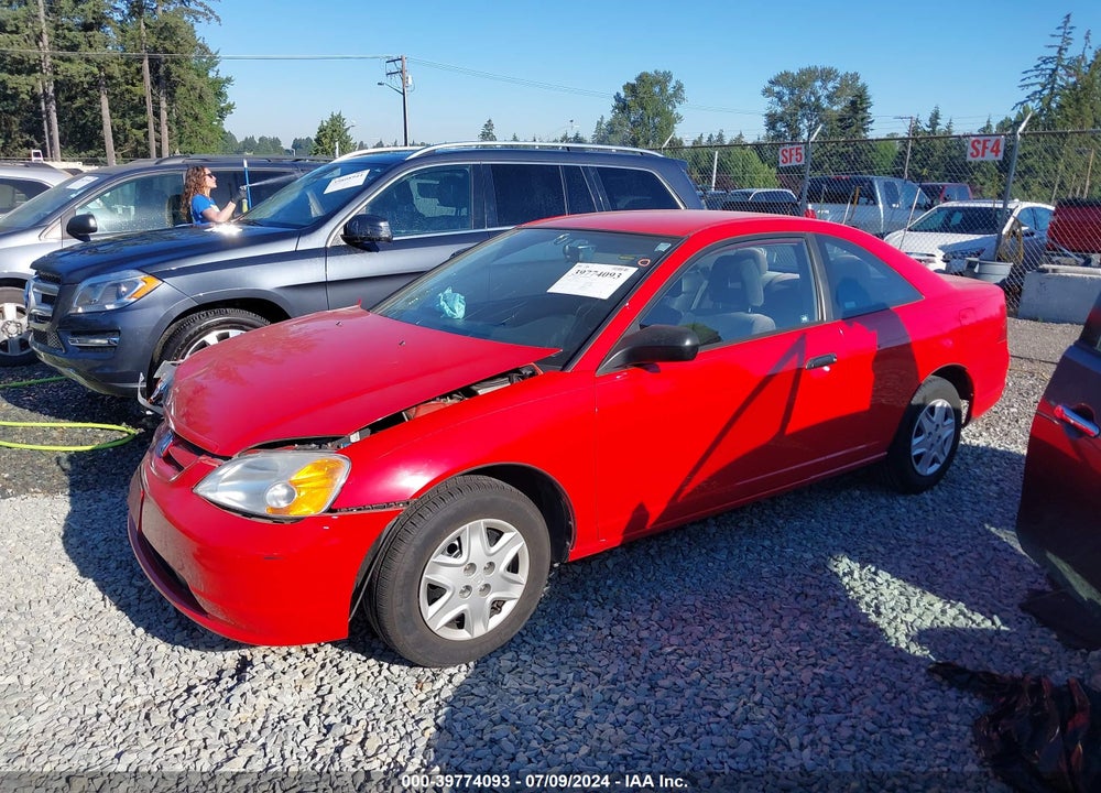 2003 HONDA CIVIC DX VIN: 1HGEM22283L056406