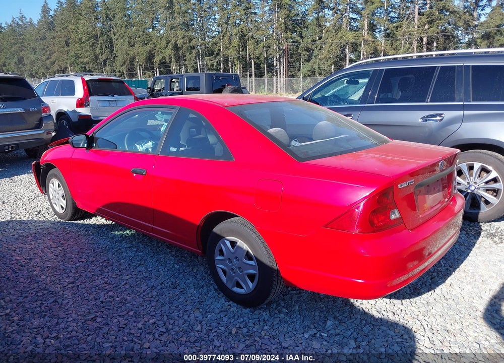 2003 HONDA CIVIC DX VIN: 1HGEM22283L056406