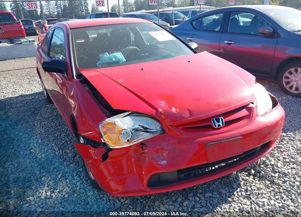 2003 HONDA CIVIC DX VIN: 1HGEM22283L056406