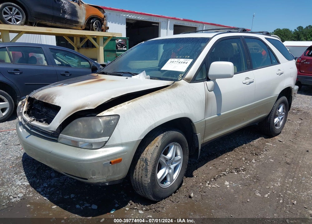 1999 LEXUS RX 300 VIN: JT6GF10U7X0013187
