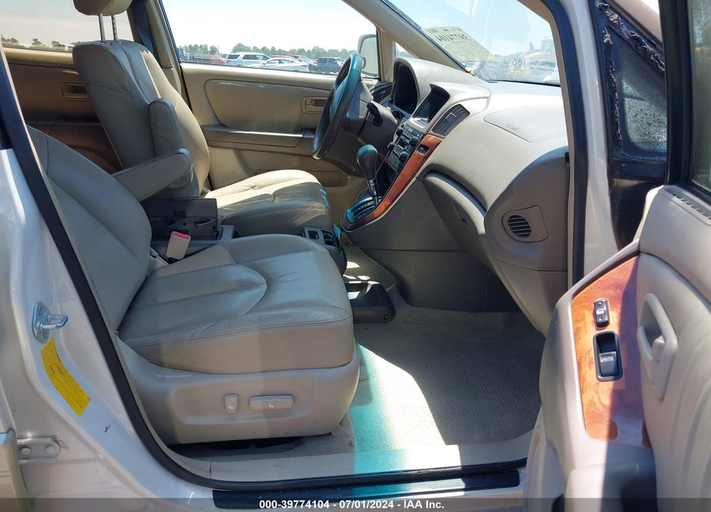 1999 LEXUS RX 300 VIN: JT6GF10U7X0013187