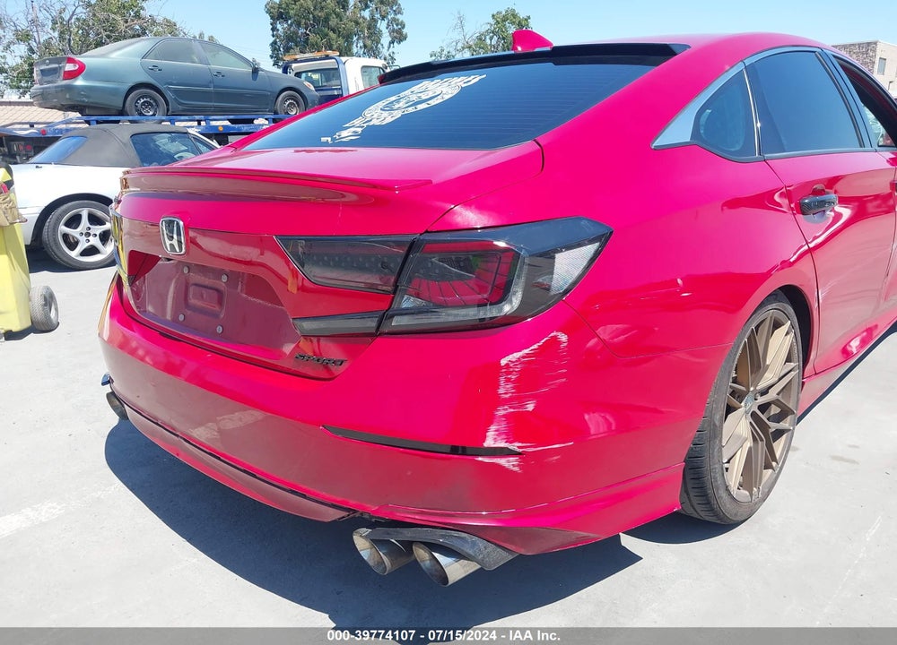 2018 HONDA ACCORD SPORT VIN: 1HGCV1F38JA091330