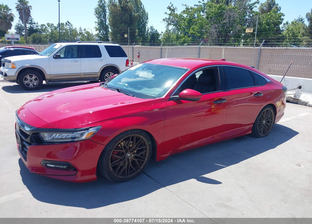 2018 HONDA ACCORD SPORT VIN: 1HGCV1F38JA091330