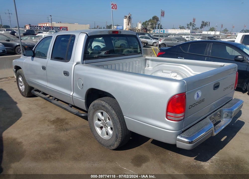 2004 DODGE DAKOTA SLT VIN: 1D7HL48N94S781070