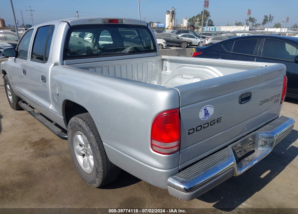 2004 DODGE DAKOTA SLT VIN: 1D7HL48N94S781070