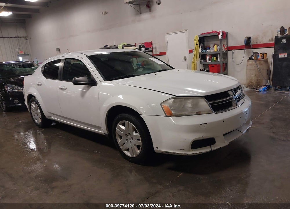 2014 DODGE AVENGER SE VIN: 1C3CDZAB3EN196505