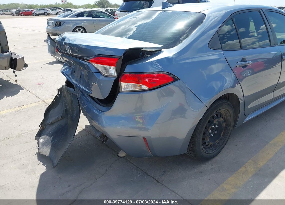 2020 TOYOTA COROLLA LE VIN: JTDEPRAE4LJ116106