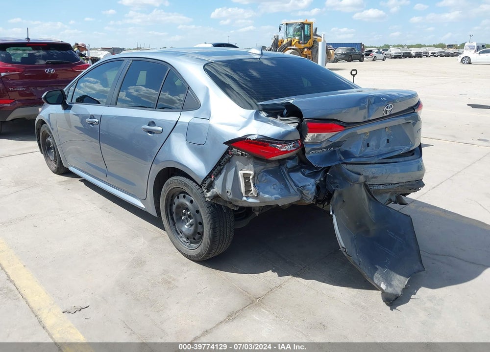 2020 TOYOTA COROLLA LE VIN: JTDEPRAE4LJ116106