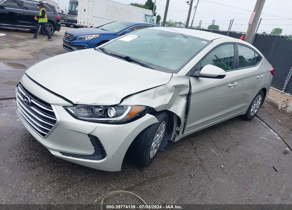 2017 HYUNDAI ELANTRA SE VIN: 5NPD74LF3HH149179