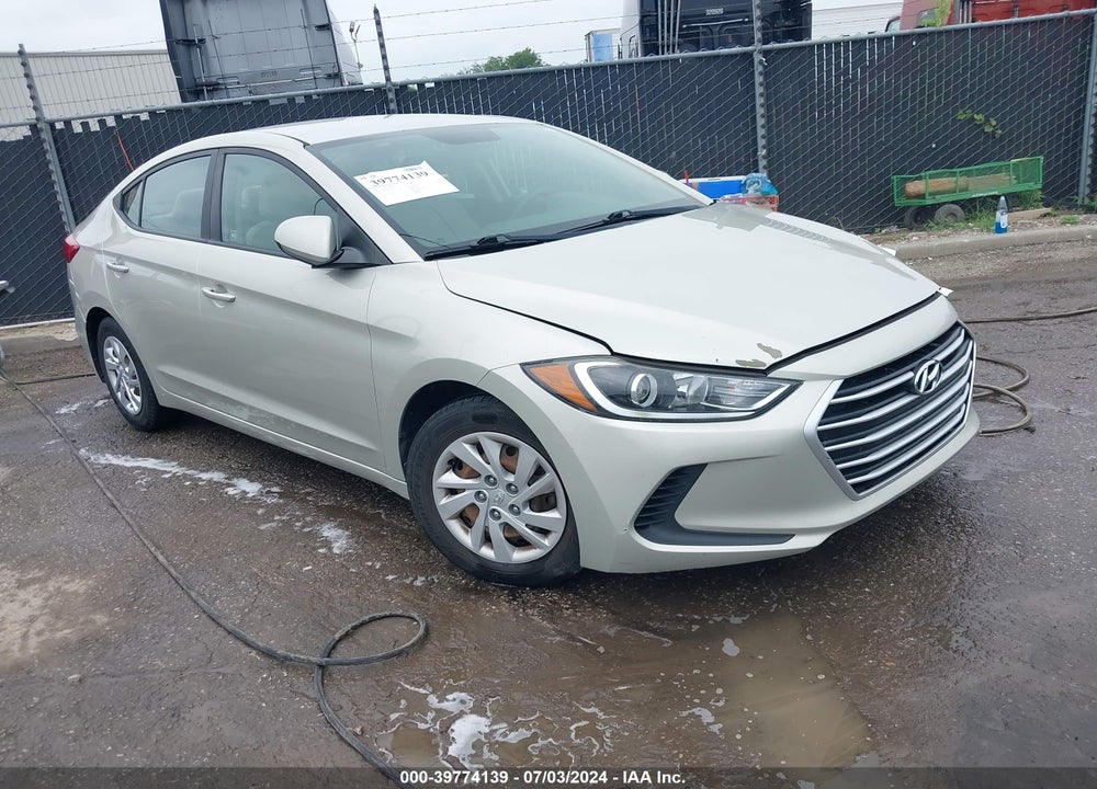 2017 HYUNDAI ELANTRA SE VIN: 5NPD74LF3HH149179
