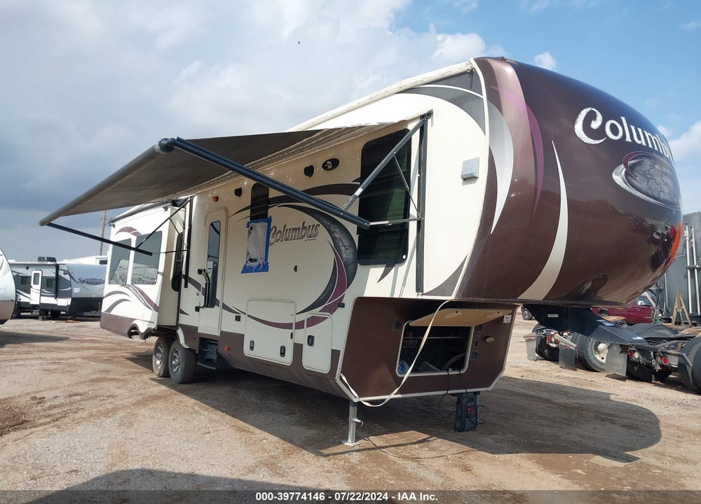 2013 PALOMINO PATRIOT 365 RL VIN: 4X4FPAN21D6000298