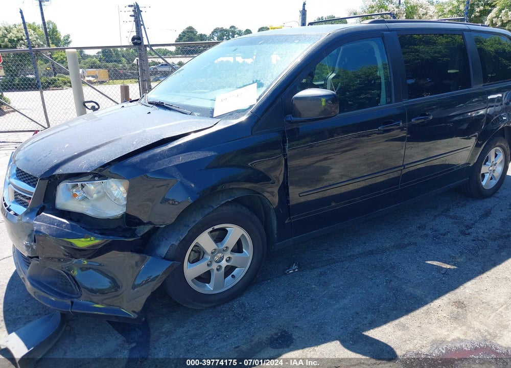 2012 DODGE GRAND CARAVAN SXT VIN: 2C4RDGCGXCR378690