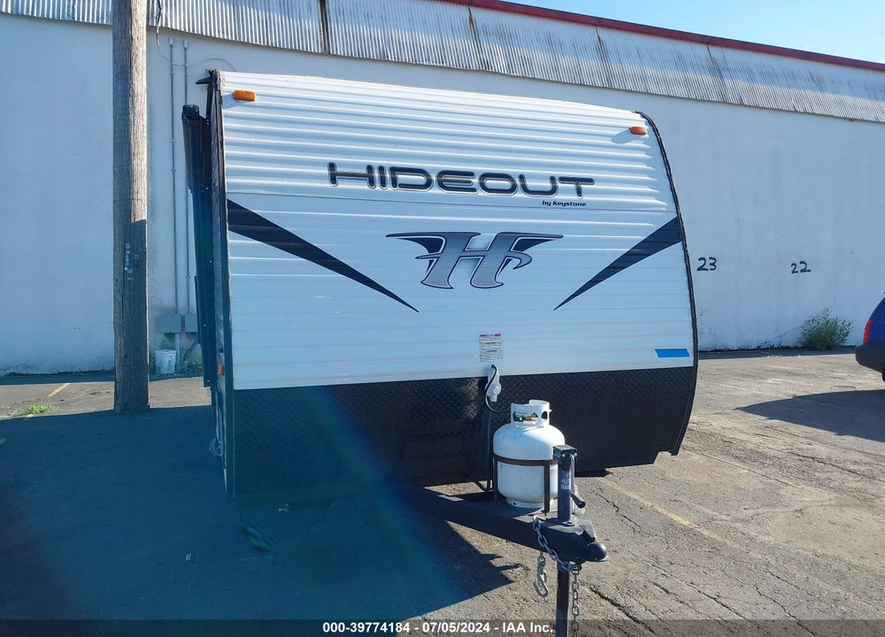 2019 KEYSTONE HIDEOUT 177 LHS VIN: 4YDT17715KW248582