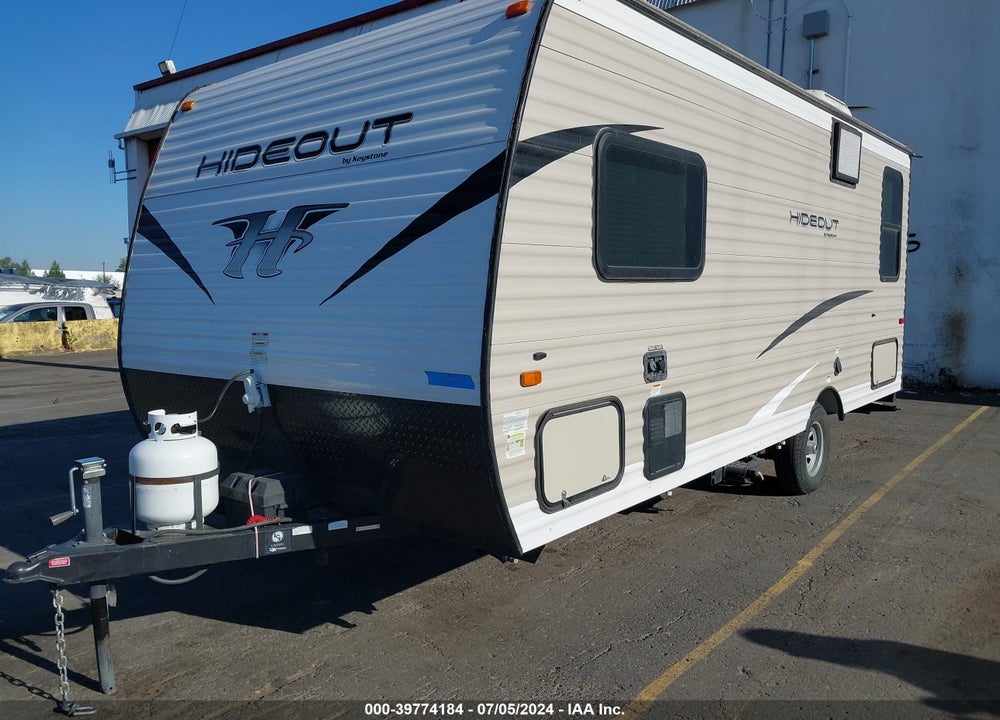 2019 KEYSTONE HIDEOUT 177 LHS VIN: 4YDT17715KW248582
