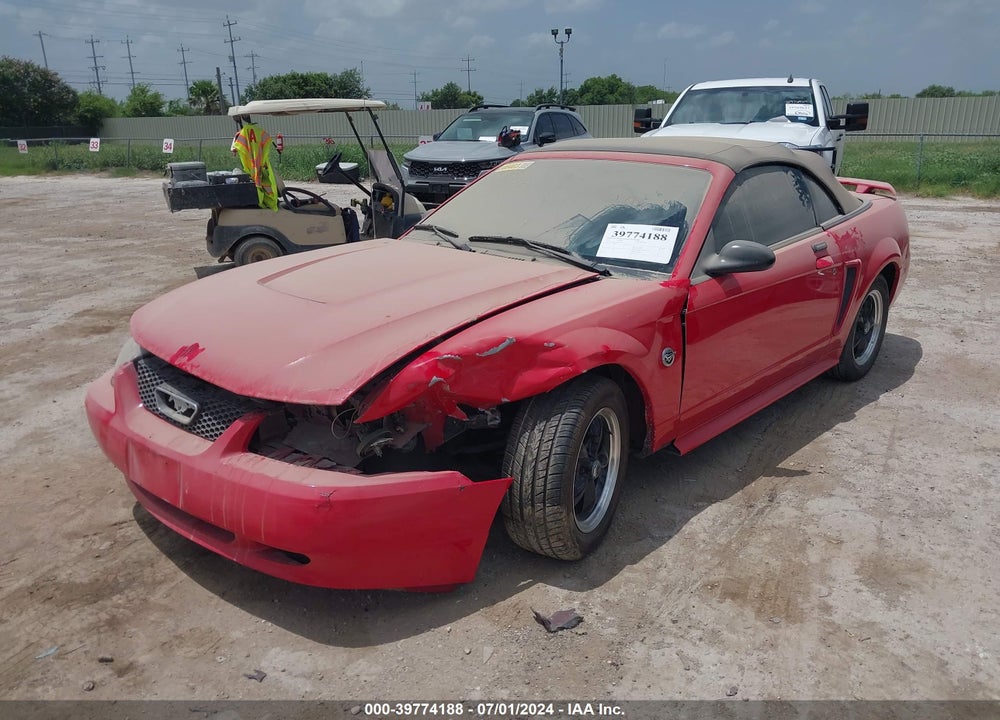 2004 FORD MUSTANG VIN: 1FAFP44674F197981