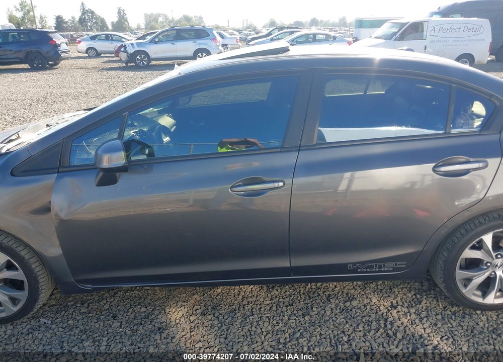 2012 HONDA CIVIC SI VIN: 2HGFB6E54CH703095