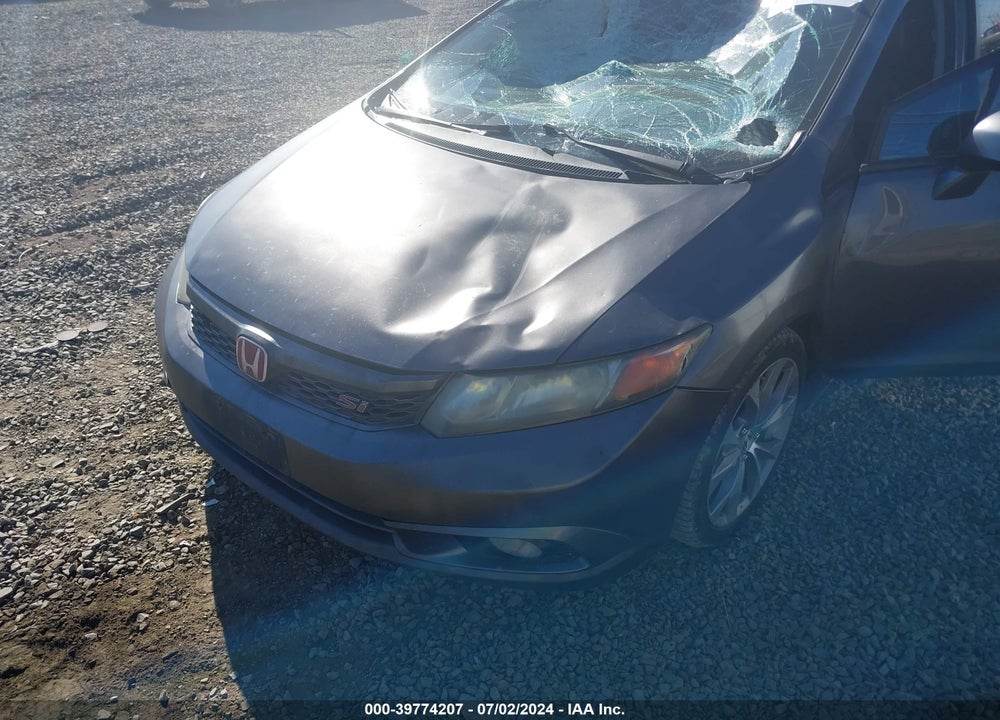2012 HONDA CIVIC SI VIN: 2HGFB6E54CH703095