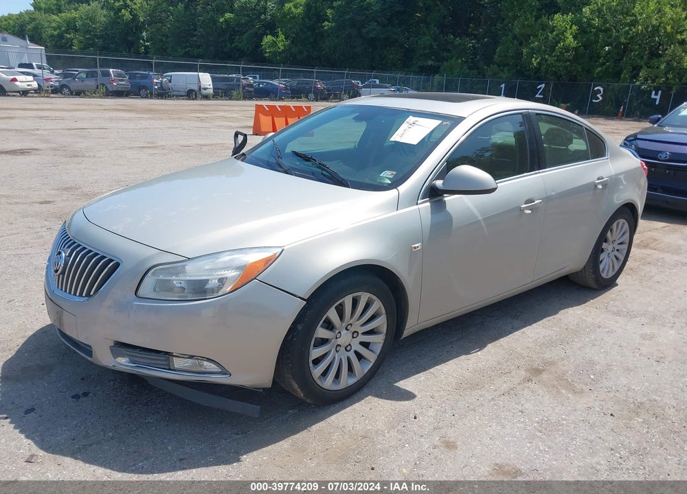 2011 BUICK REGAL CXL RUSSELSHEIM VIN: W04GP5EC0B1064198