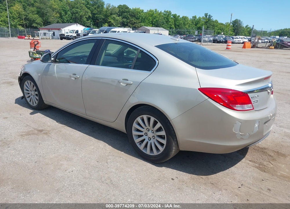 2011 BUICK REGAL CXL RUSSELSHEIM VIN: W04GP5EC0B1064198