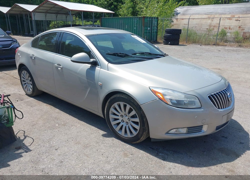 2011 BUICK REGAL CXL RUSSELSHEIM VIN: W04GP5EC0B1064198