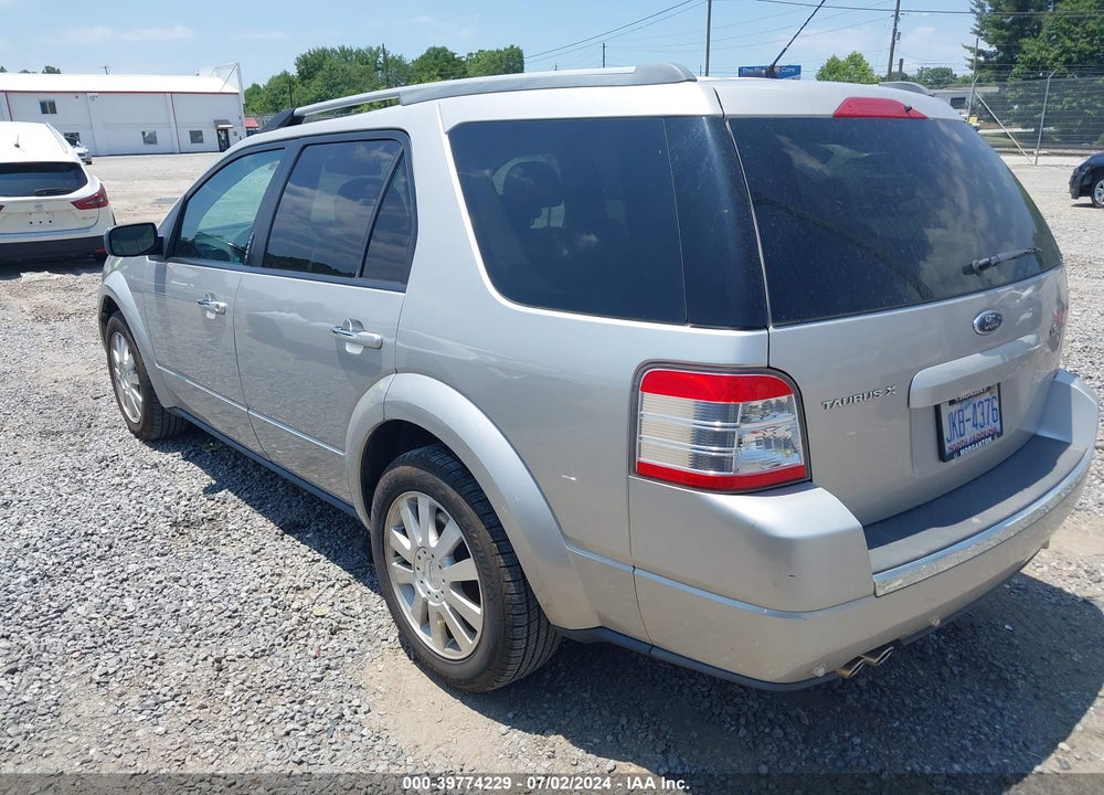 2008 FORD TAURUS X LIMITED VIN: 1FMDK03W88GA43561