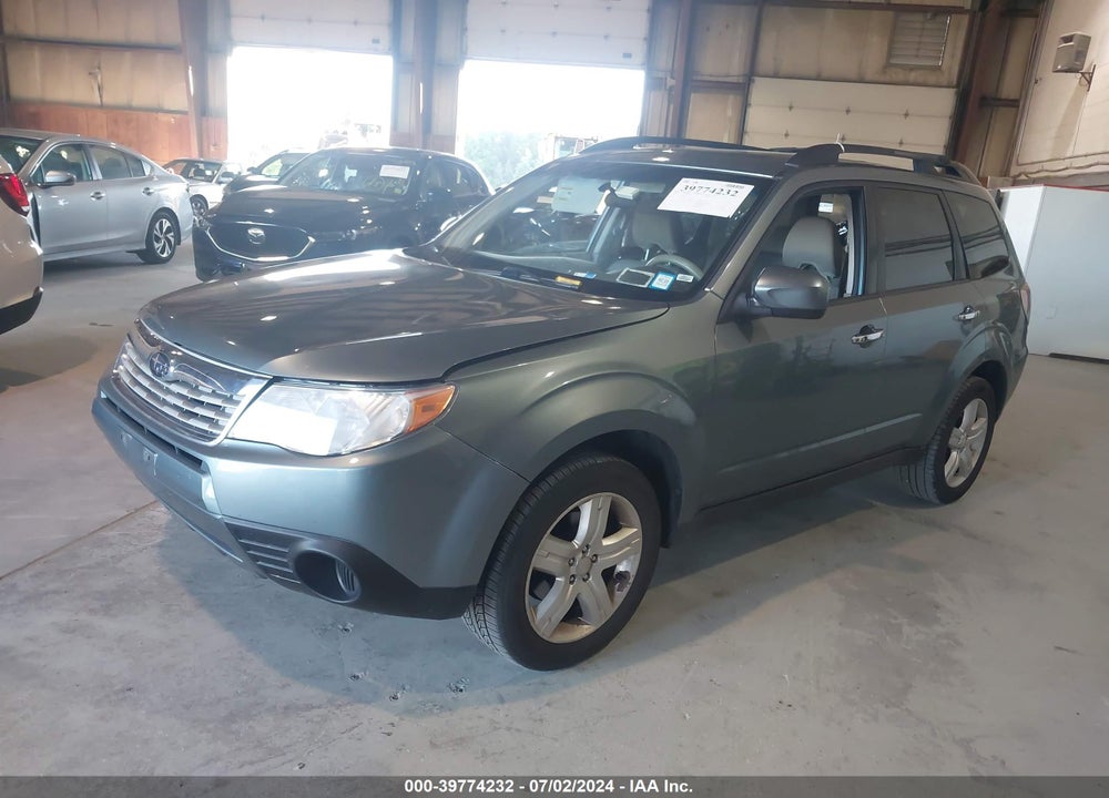 2009 SUBARU FORESTER 2.5X VIN: JF2SH63629H733767