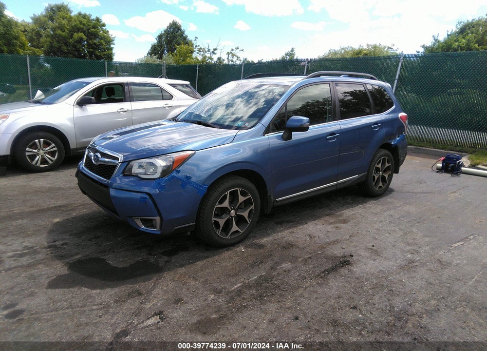 2016 SUBARU FORESTER 2.0XT TOURING VIN: JF2SJGXCXGH449276