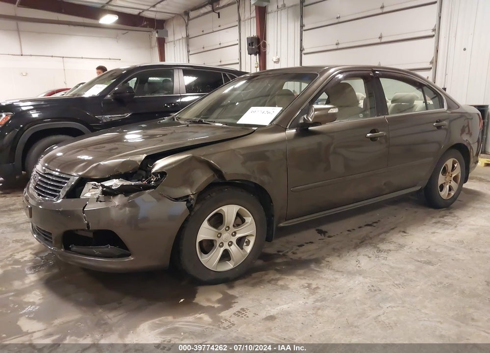 2009 KIA OPTIMA LX VIN: KNAGE228995295949