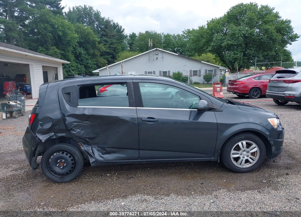 2014 CHEVROLET SONIC LT AUTO VIN: 1G1JC6SB1E4143593