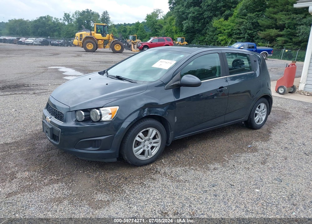 2014 CHEVROLET SONIC LT AUTO VIN: 1G1JC6SB1E4143593