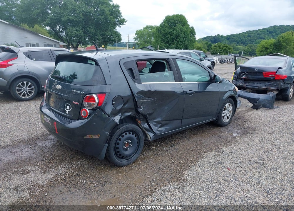 2014 CHEVROLET SONIC LT AUTO VIN: 1G1JC6SB1E4143593