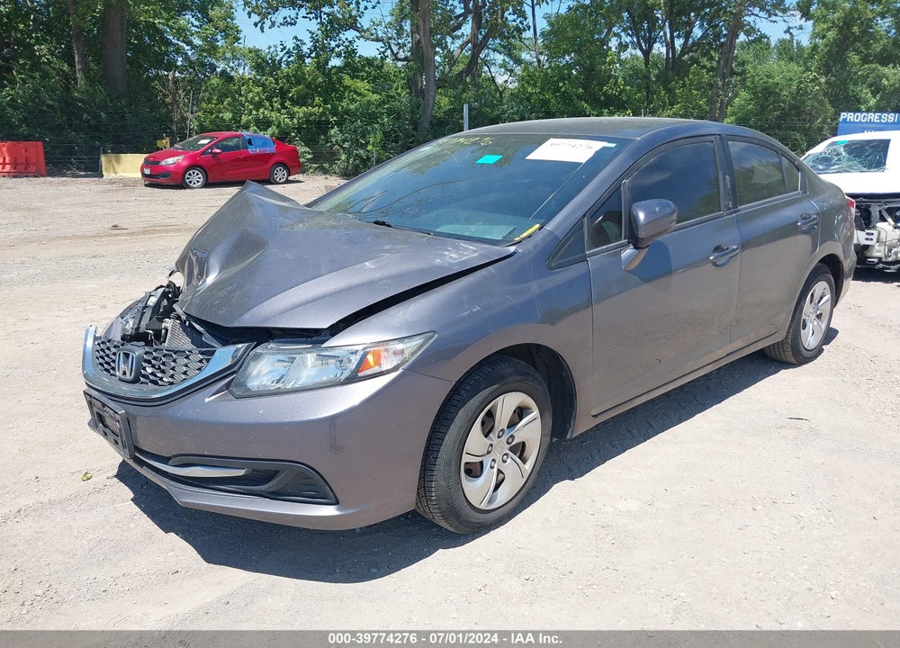 2015 HONDA CIVIC LX VIN: 19XFB2F52FE085457