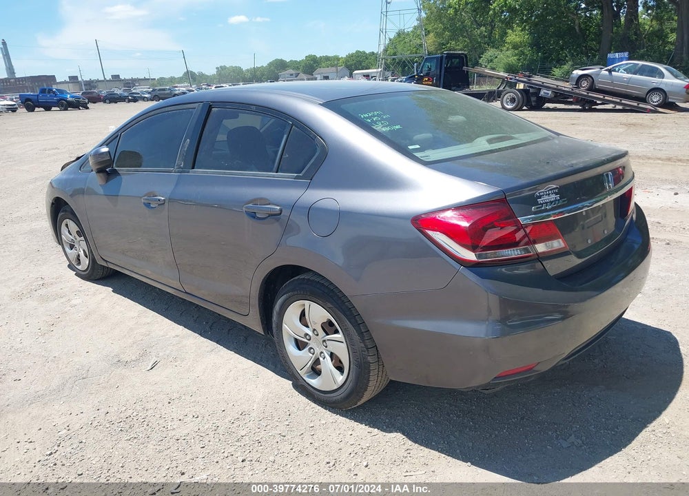 2015 HONDA CIVIC LX VIN: 19XFB2F52FE085457
