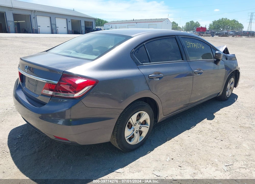 2015 HONDA CIVIC LX VIN: 19XFB2F52FE085457