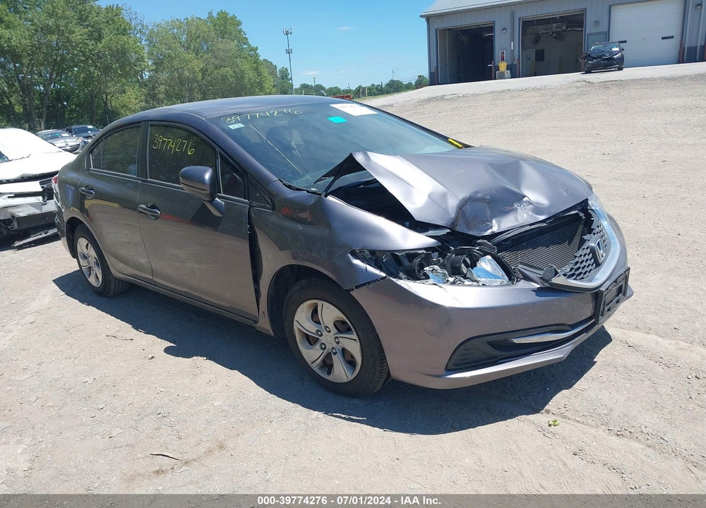 2015 HONDA CIVIC LX VIN: 19XFB2F52FE085457