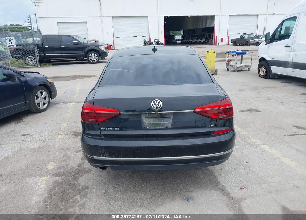 2017 VOLKSWAGEN PASSAT 1.8T SE VIN: 1VWGT7A35HC013003