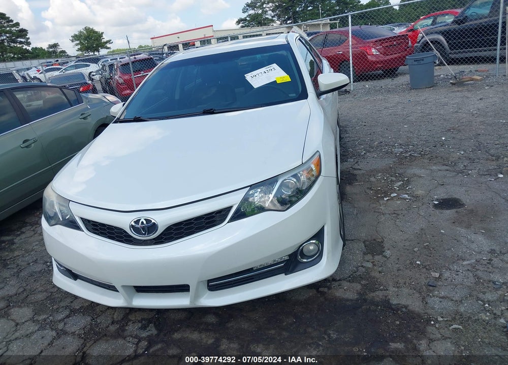 2012 TOYOTA CAMRY SE LIMITED EDITION VIN: 4T1BF1FKXCU620210