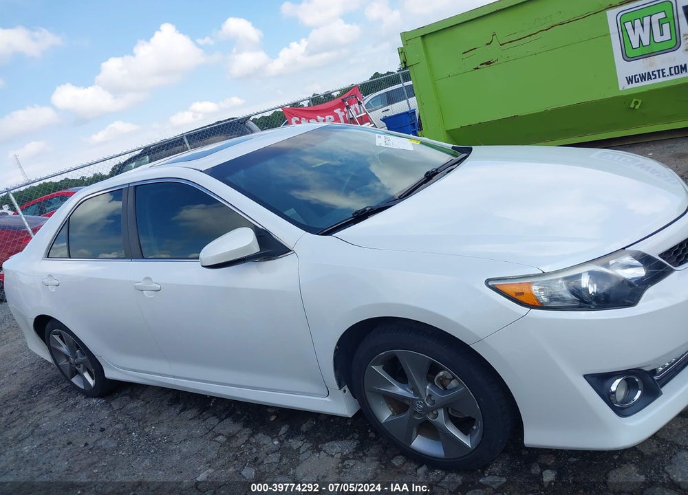 2012 TOYOTA CAMRY SE LIMITED EDITION VIN: 4T1BF1FKXCU620210