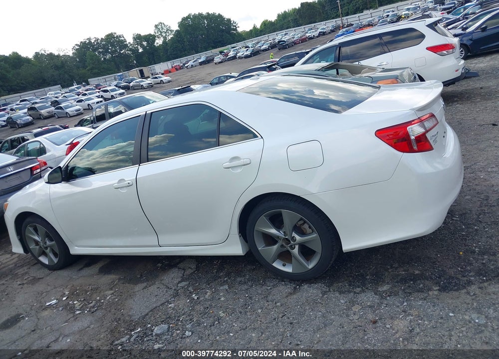 2012 TOYOTA CAMRY SE LIMITED EDITION VIN: 4T1BF1FKXCU620210